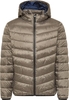 Steppjacke in silber unifarben