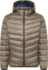 Steppjacke in silber unifarben