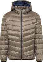Steppjacke in silber unifarben