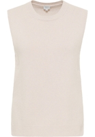 Strick Pullover in beige unifarben
