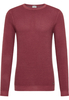 Strick Pullover in berry unifarben