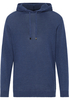 Strick Pullover in blau unifarben