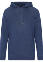 Strick Pullover in blau unifarben