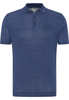 Strick Pullover in denim unifarben