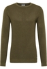 Strick Pullover in grün unifarben