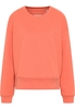 Strick Pullover in mandarine unifarben