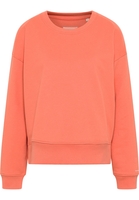 Strick Pullover in mandarine unifarben