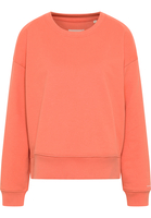 Strick Pullover in mandarine unifarben
