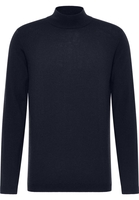 Strick Pullover in navy unifarben