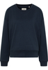 Strick Pullover in navy unifarben