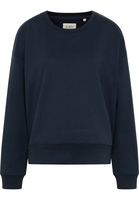 Strick Pullover in navy unifarben