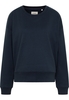 Strick Pullover in navy unifarben