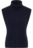 Strick Pullover in navy unifarben