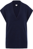 Strick Pullover in navy unifarben