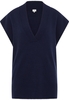 Strick Pullover in navy unifarben
