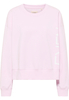 Strick Pullover in rosa unifarben