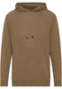 Strick Pullover in walnut unifarben