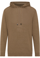 Strick Pullover in walnut unifarben