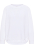 Strick Pullover in weiß unifarben