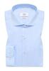 SUPER SLIM Luxury Shirt in hellblau unifarben