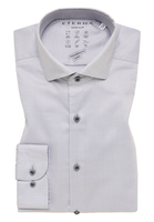 SUPER SLIM Performance Shirt in grau strukturiert