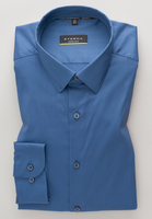 SUPER SLIM Performance Shirt in rauchblau unifarben