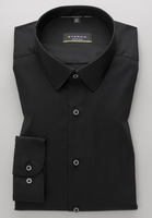 SUPER SLIM Performance Shirt in schwarz unifarben