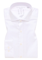SUPER SLIM Performance Shirt in weiß strukturiert