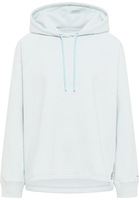 Sweatjacke in hellblau unifarben