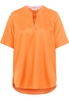 Tunika in orange unifarben