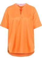 Tunika in orange unifarben