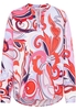 Tunika in pink bedruckt