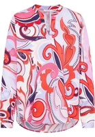 Tunika in pink bedruckt