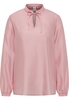 Tunika in rosa unifarben