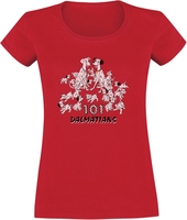 101 Dalmatians - Dalmatian Group - T-shirt - Vrouwen - rood