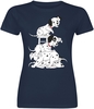101 Dalmatians - Stoel - T-shirt - Vrouwen - navy