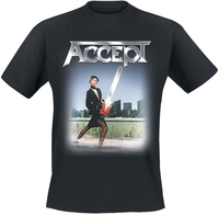Accept - Chainsaw - T-shirt - Mannen - zwart
