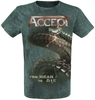Accept - Too mean to die - T-shirt - Mannen - groen