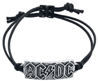 AC/DC - AC/DC Logo - Armband - Unisex - zwart