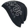 AC/DC - Back In Black - Light Beanie - Beanie - Unisex - zwart
