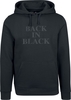 AC/DC - Back in Black - Trui met capuchon - Mannen - zwart