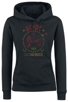 AC/DC - Christmas For Those - Trui met capuchon - Vrouwen - zwart