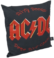 AC/DC - Dirty Deeds - Kussens - Unisex - zwart rood