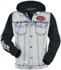 AC/DC - EMP Signature Collection - Denim jas - Mannen - lichtblauw zwart