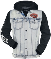 AC/DC - EMP Signature Collection - Denim jas - Mannen - lichtblauw zwart