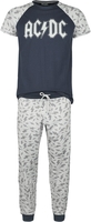 AC/DC - EMP Signature Collection - Pyjama - Mannen - grijs blauw