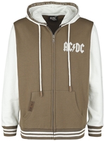 AC/DC - EMP Signature Collection - Vest met capuchon - Mannen - gebroken wit bruin