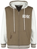 AC/DC - EMP Signature Collection - Vest met capuchon - Mannen - gebroken wit bruin