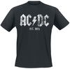 AC/DC - Est,  1973 - T-shirt - Mannen - zwart