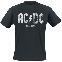 AC/DC - Est,  1973 - T-shirt - Mannen - zwart